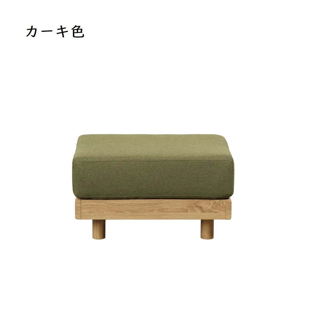 [50幅]スツール しっかりとした弾力と厚み 背・座クッションは３色展開【お客様組立】