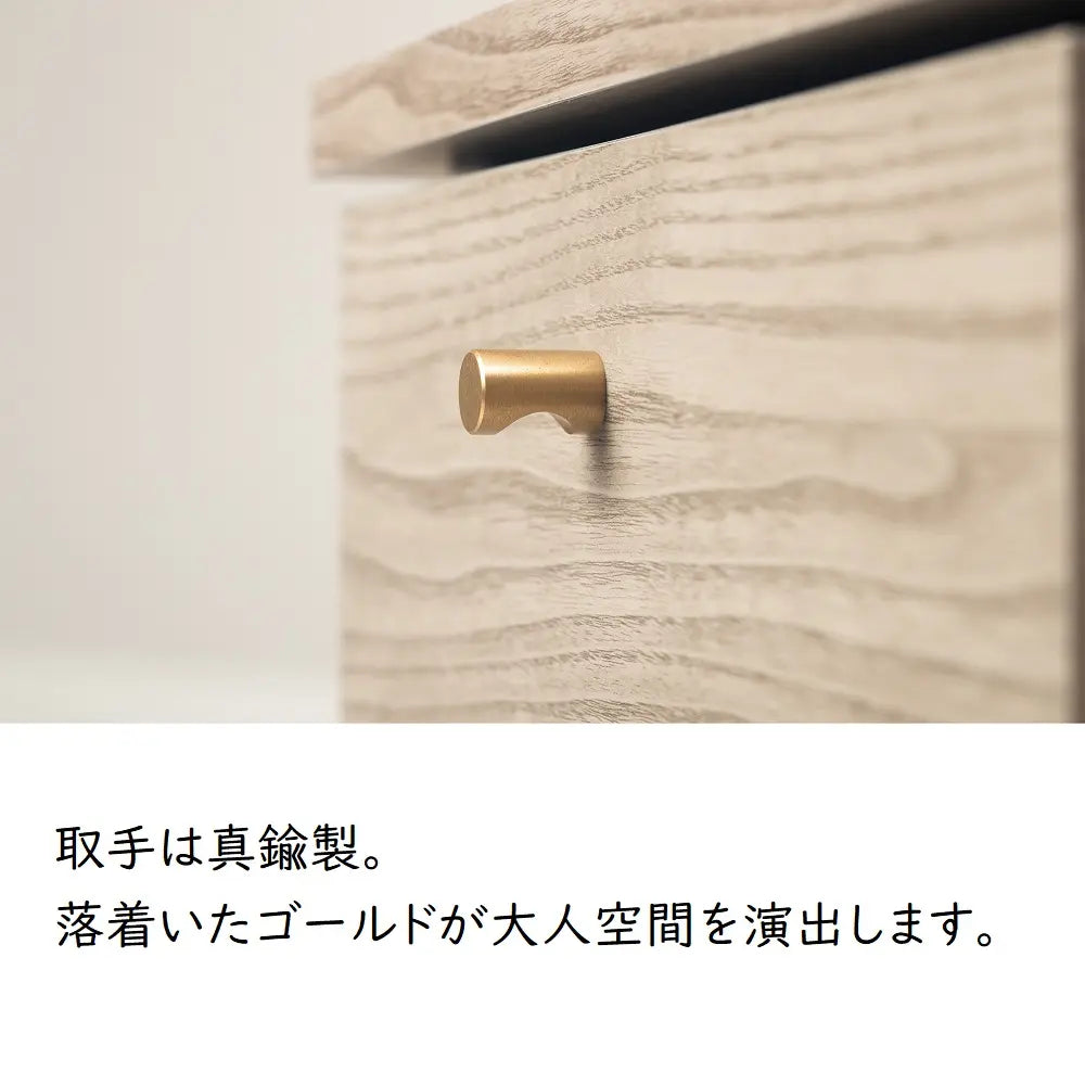 [100幅]ドレッサーデスク  国産 ガラスキャビネット×引き出し収納 ワークデスク兼用可能な多機能デザイン