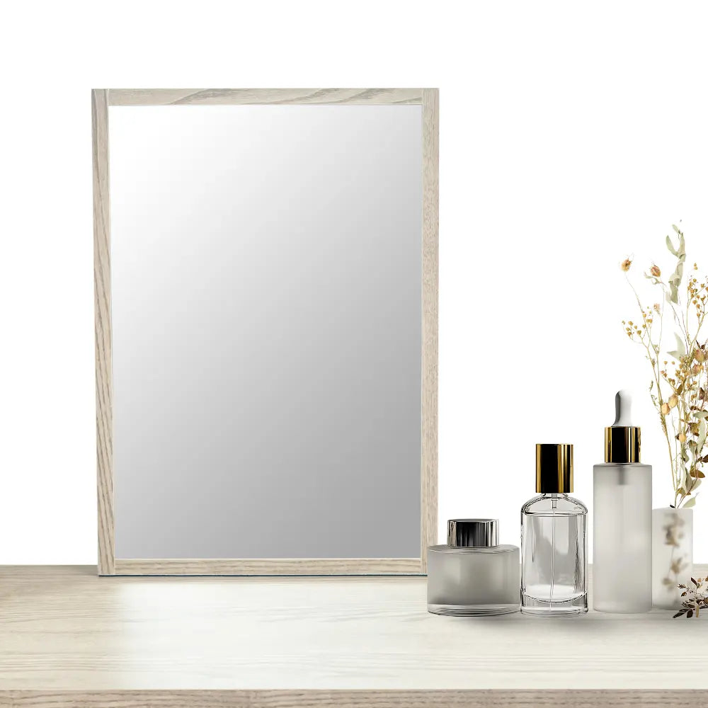 [35幅]スクエア型ミラー  国産 縦横ＯＫ 壁掛けも置きミラーもＯＫ シンプル・スタイリッシュ