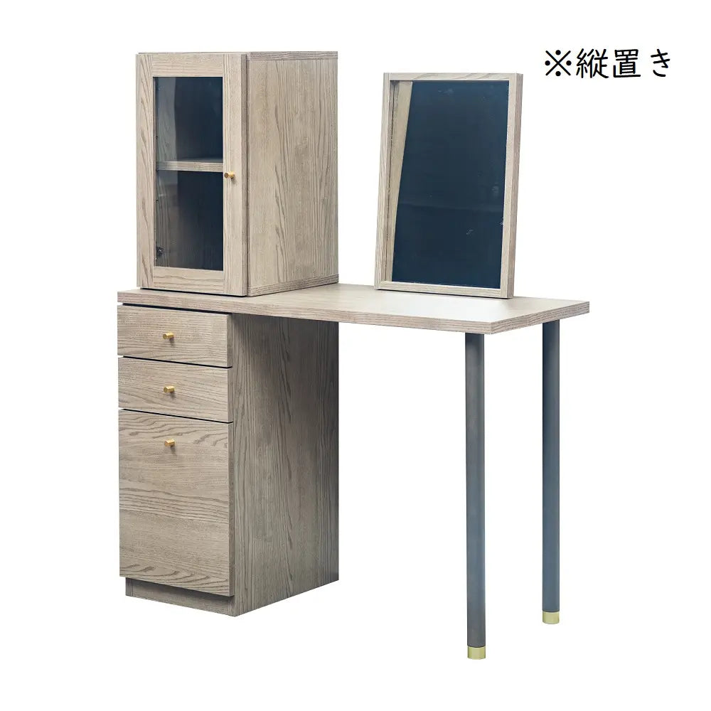 [35幅]スクエア型ミラー  国産 縦横ＯＫ 壁掛けも置きミラーもＯＫ シンプル・スタイリッシュ