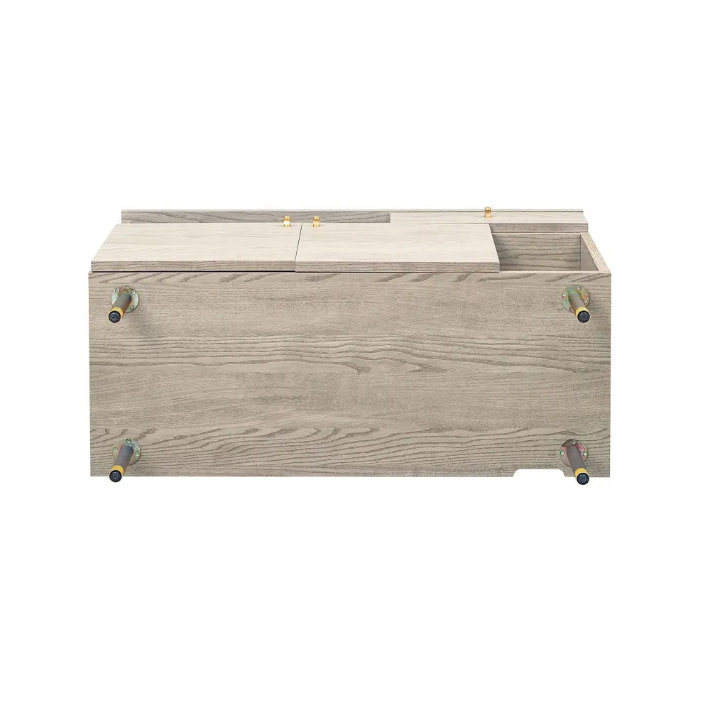 [100幅]ミドルボード  国産 オープン棚×可動棚×引き出し×タップ収納で配線もスッキリ【お客様組立】