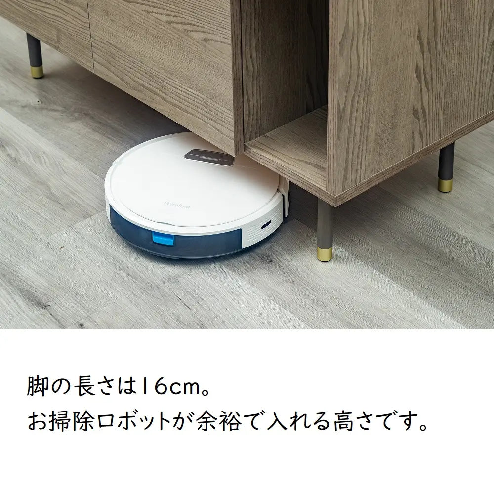 [100幅]ミドルボード  国産 オープン棚×可動棚×引き出し×タップ収納で配線もスッキリ【お客様組立】