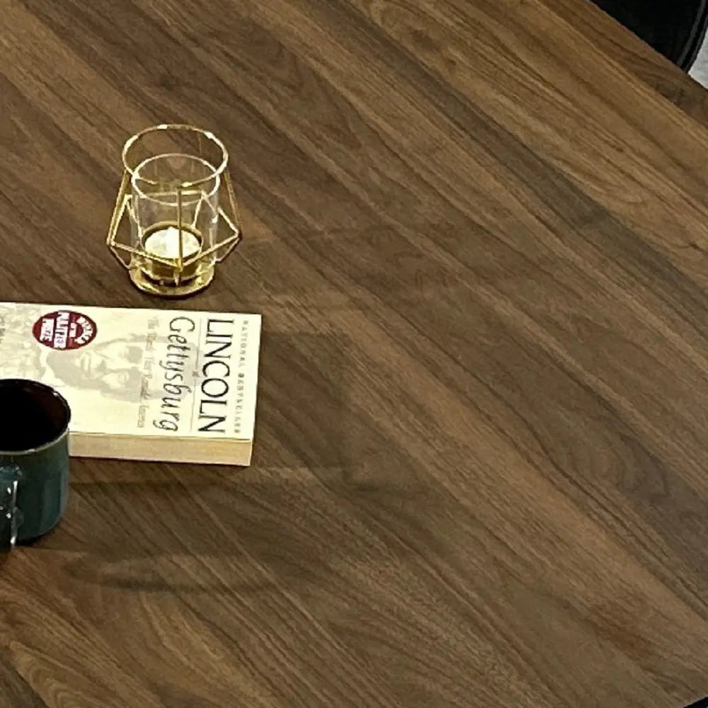 [120cm幅]スタイリッシュなバーカウンター3点セット。メラミン天板テーブル×バイキャストレザー張りチェア