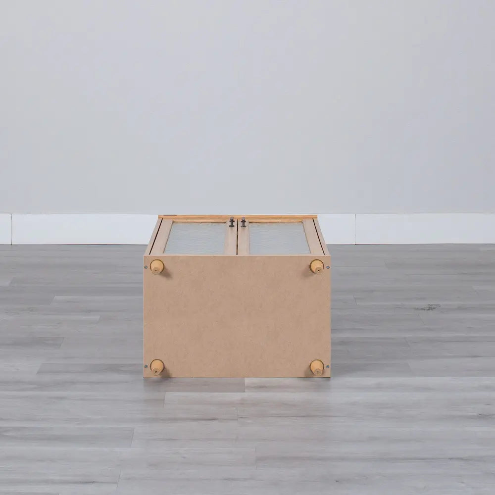 [60cm幅]ナチュラルな木目調 レトロな雰囲気のキャビネット【お客様組立】