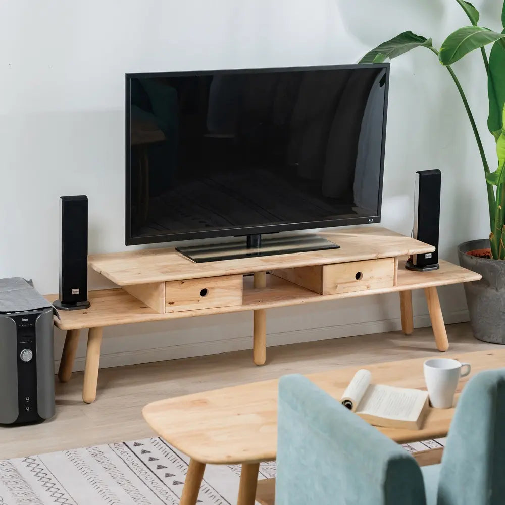 [160cm幅]テレビを置くだけじゃない。飾る楽しさまでデザインしたＴＶボード【お客様組立】